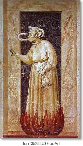 Free art print of Envy by Giotto