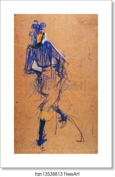 Free art print of Jane Avril Dancing by Henri De Toulouse-Lautrec Free art print of Jane Avril Dancing by Henri De Toulouse-Lautrec