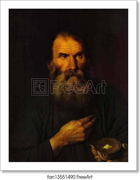 Free art print of A Peasant with a Piece of Bread by Kapiton Zelentsov Free art print of A Peasant with a Piece of Bread by Kapiton Zelentsov