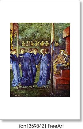 Free art print of The King's Wedding by Sir Edward Coley Burne-Jones