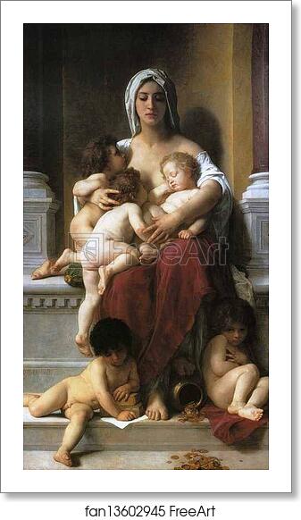 Free art print of Charity by William-Adolphe Bouguereau Free art print of Charity by William-Adolphe Bouguereau