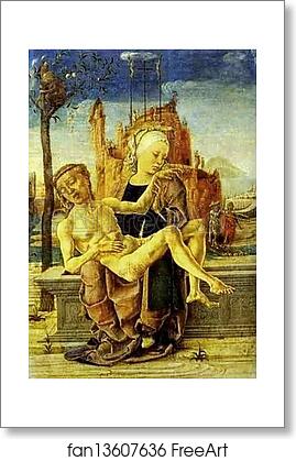 Free art print of Pietà by Cosmè Tura (A.K.A. Cosimo Tura) Free art print of Pietà by Cosmè Tura (A.K.A. Cosimo Tura)
