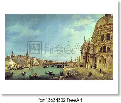 Free art print of Entrance to the Grand Canal: Looking East by Giovanni Antonio Canale, Called Canaletto Free art print of Entrance to the Grand Canal: Looking East by Giovanni Antonio Canale, Called Canaletto