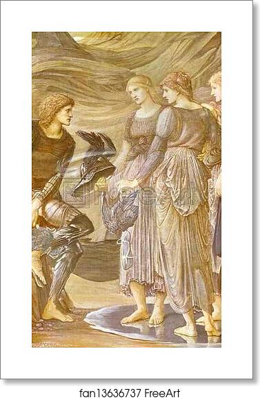 Free art print of The Arming of Perseus by Sir Edward Coley Burne-Jones Free art print of The Arming of Perseus by Sir Edward Coley Burne-Jones