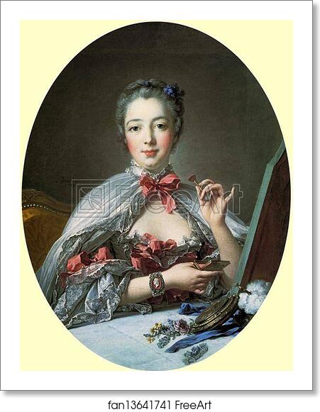 Free art print of Madame de Pompadour at her Dressing Table by François Boucher Free art print of Madame de Pompadour at her Dressing Table by François Boucher