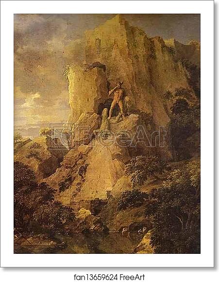 Free art print of Landscape with Hercules and Cacus. Detail by Nicolas Poussin Free art print of Landscape with Hercules and Cacus. Detail by Nicolas Poussin