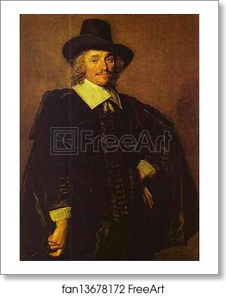 Free art print of Portrait of a Gentleman by Frans Hals