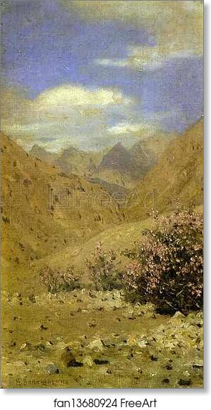 Free art print of Roses in Ladakh by Vasily Vereshchagin