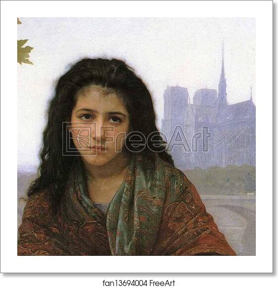 Free art print of The Bohemian. Detail by William-Adolphe Bouguereau Free art print of The Bohemian. Detail by William-Adolphe Bouguereau