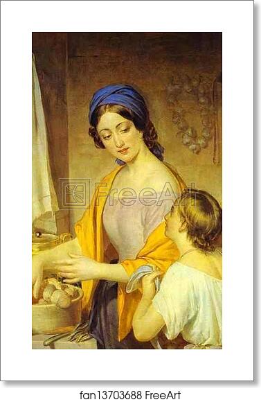 Free art print of Young Housewife by Alexey Tyranov Free art print of Young Housewife by Alexey Tyranov