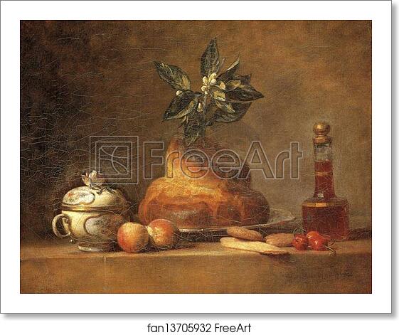 Free art print of The Brioche by Jean-Baptiste-Simeon Chardin Free art print of The Brioche by Jean-Baptiste-Simeon Chardin