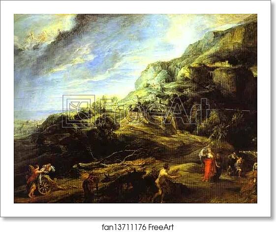 Free art print of Ulysses on the Island of the Phaeacians by Peter Paul Rubens Free art print of Ulysses on the Island of the Phaeacians by Peter Paul Rubens