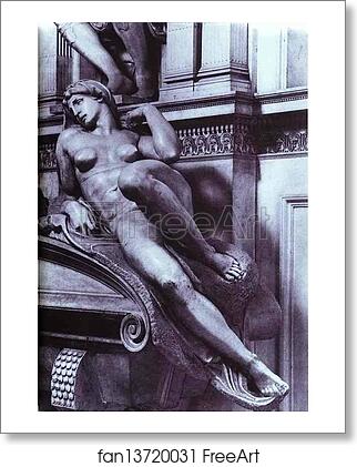 Free art print of Tomb of Lorenzo de' Medici. Detail. Dawn by Michelangelo Free art print of Tomb of Lorenzo de' Medici. Detail. Dawn by Michelangelo