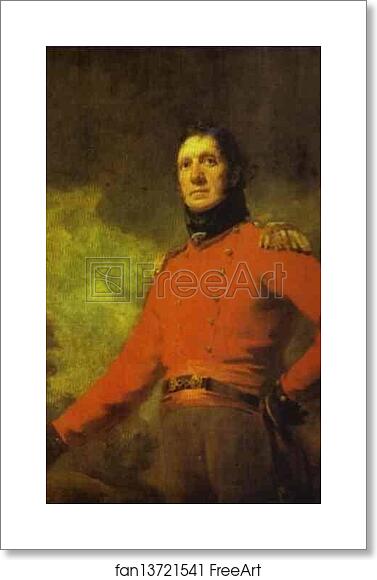 Free art print of Portrait of Colonel Francis James Scott by Sir Henry Raeburn