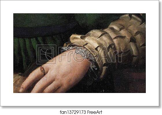Free art print of Lady in Green. Detail by Agnolo Bronzino Free art print of Lady in Green. Detail by Agnolo Bronzino
