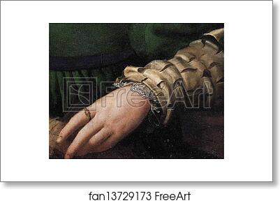 Free art print of Lady in Green. Detail by Agnolo Bronzino