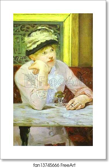 Free art print of Plum Brandy by Edouard Manet Free art print of Plum Brandy by Edouard Manet