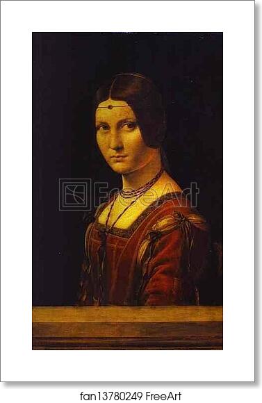 Free art print of Portrait of an Unknown Woman (La Belle Ferroniere) by Leonardo Da Vinci Free art print of Portrait of an Unknown Woman (La Belle Ferroniere) by Leonardo Da Vinci