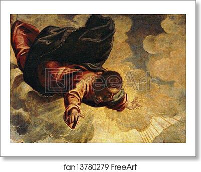Free art print of Temptation of Saint Anthony. Detail by Jacopo Robusti, Called Tintoretto