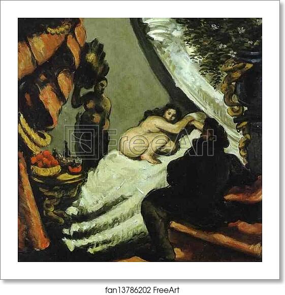 Free art print of A Modern Olympia by Paul Cézanne Free art print of A Modern Olympia by Paul Cézanne
