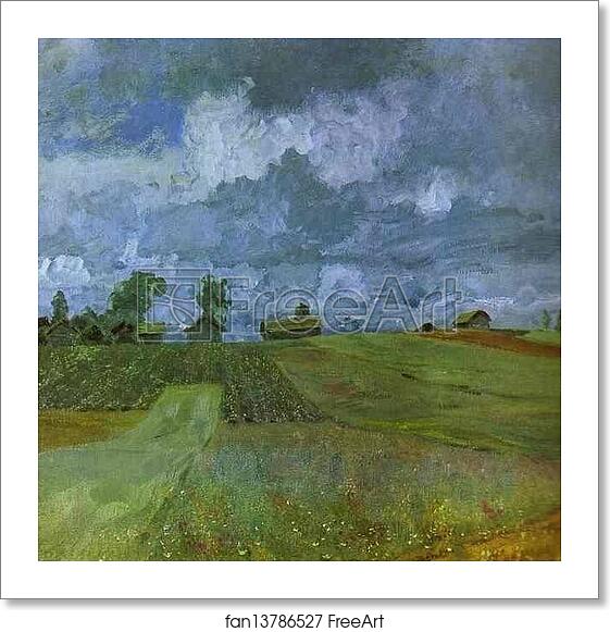 Free art print of Stormy Day by Isaac Levitan Free art print of Stormy Day by Isaac Levitan