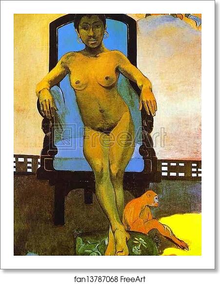 Free art print of Aita Tamari vahina Judith te Parari (Annah the Javanese) by Paul Gauguin Free art print of Aita Tamari vahina Judith te Parari (Annah the Javanese) by Paul Gauguin