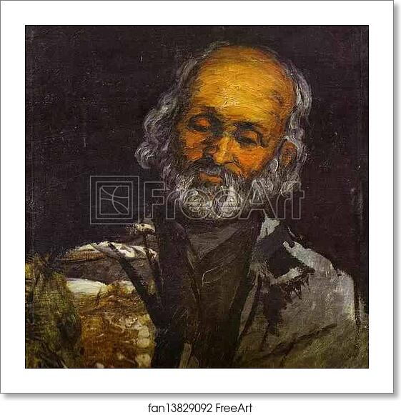 Free art print of Head of an Old Man by Paul Cézanne Free art print of Head of an Old Man by Paul Cézanne
