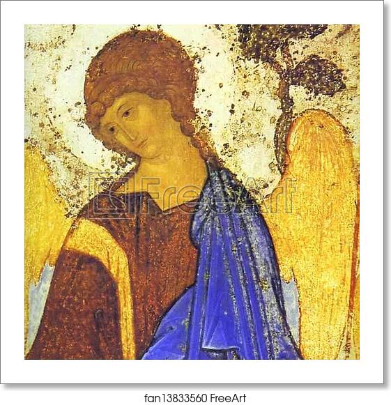 Free art print of The Old Testament Trinity. Detail by Andrei Rublev Free art print of The Old Testament Trinity. Detail by Andrei Rublev