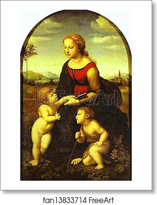 Free art print of La Belle Jardiniere by Raphael