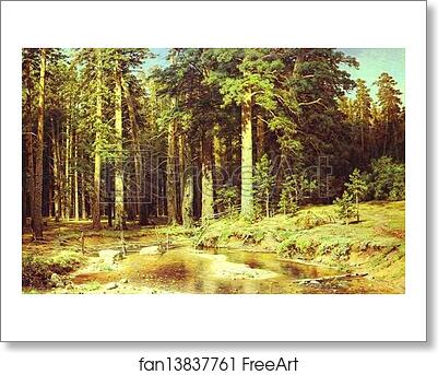 Free art print of Mast-Tree Grove by Ivan Shishkin
