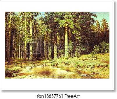 Free art print of Mast-Tree Grove by Ivan Shishkin Free art print of Mast-Tree Grove by Ivan Shishkin