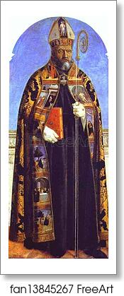 Free art print of St. Augustine by Piero Della Francesca Free art print of St. Augustine by Piero Della Francesca