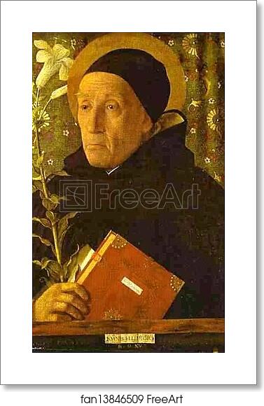 Free art print of Portrait of Fra Theodoro da Urbino by Giovanni Bellini Free art print of Portrait of Fra Theodoro da Urbino by Giovanni Bellini
