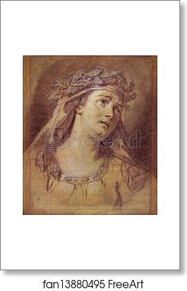 Free art print of Sorrow by Jacques-Louis David