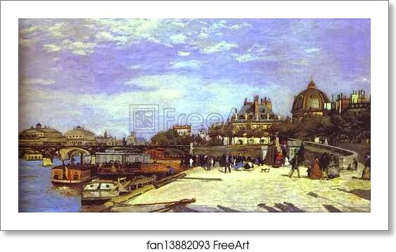 Free art print of The Pont des Arts, Paris by Pierre-Auguste Renoir Free art print of The Pont des Arts, Paris by Pierre-Auguste Renoir