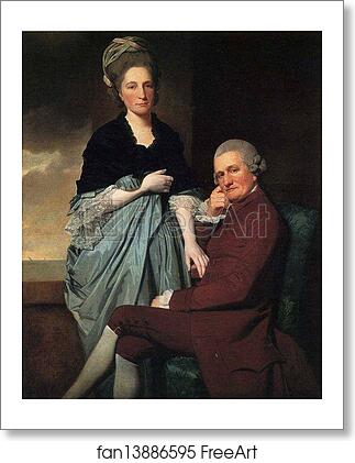Free art print of Mr and Mrs William Lindow by George Romney