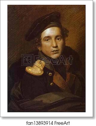 Free art print of Portrait of P. A. Olenin by Orest Kiprensky Free art print of Portrait of P. A. Olenin by Orest Kiprensky