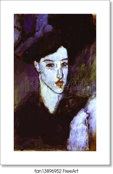 Free art print of The Jewess by Amedeo Modigliani Free art print of The Jewess by Amedeo Modigliani