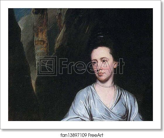 Free art print of Miss Joan Knatchbull. Detail by George Romney Free art print of Miss Joan Knatchbull. Detail by George Romney