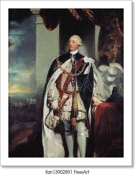Free art print of George III by Sir Thomas Lawrence