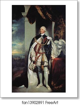 Free art print of George III by Sir Thomas Lawrence