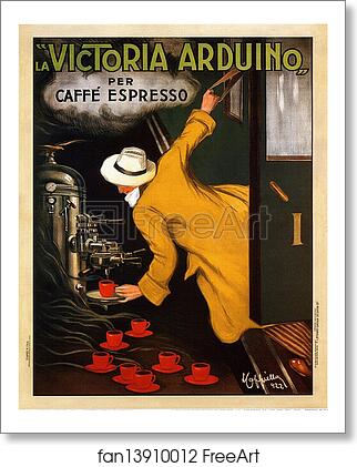 Free art print of La "Victoria Arduino" per Caffé Espresso by Leonetto Cappiello Free art print of La "Victoria Arduino" per Caffé Espresso by Leonetto Cappiello