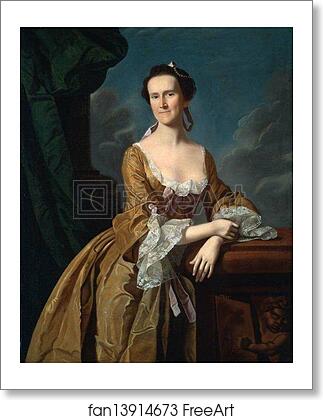 Free art print of Mrs. John Amory (Katherine Greene) by John Singleton Copley