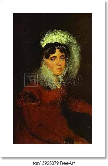 Free art print of Portrait of M. A. Kikina by Karl Brulloff Free art print of Portrait of M. A. Kikina by Karl Brulloff