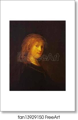 Free art print of Saskia van Uilenburgh, the Wife of the Artist by Rembrandt Harmenszoon Van Rijn