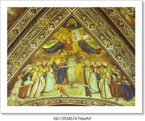 Free art print of Allegory of Poverty by Giotto Free art print of Allegory of Poverty by Giotto