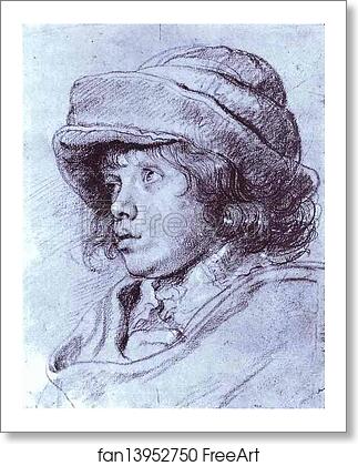 Free art print of Portrait of Nicholas Rubens by Peter Paul Rubens