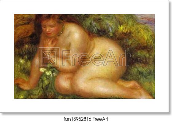 Free art print of Bather Admiring Herself in the Water, called Psyche by Pierre-Auguste Renoir Free art print of Bather Admiring Herself in the Water, called Psyche by Pierre-Auguste Renoir
