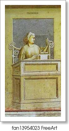 Free art print of Prudence by Giotto