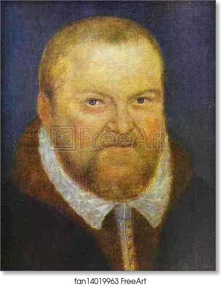 Free art print of Portrait of the Elector Augustus of Saxony by Lucas Cranach The Younger